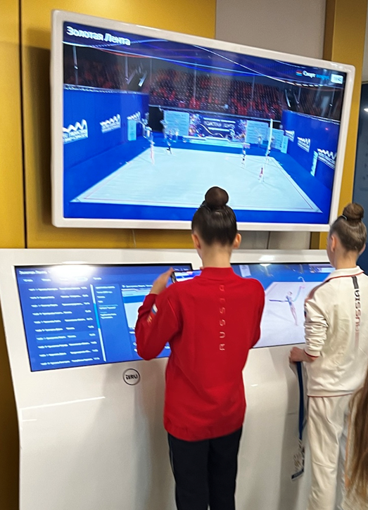 Наши Инфоцентры на турнире по художественной гимнастике "Золотая лента"