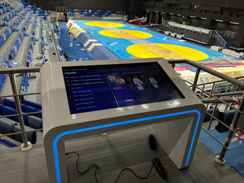 Расположение Инфоцентра «Спорт вокруг.» в центре самбо и бокса в «Лужниках»