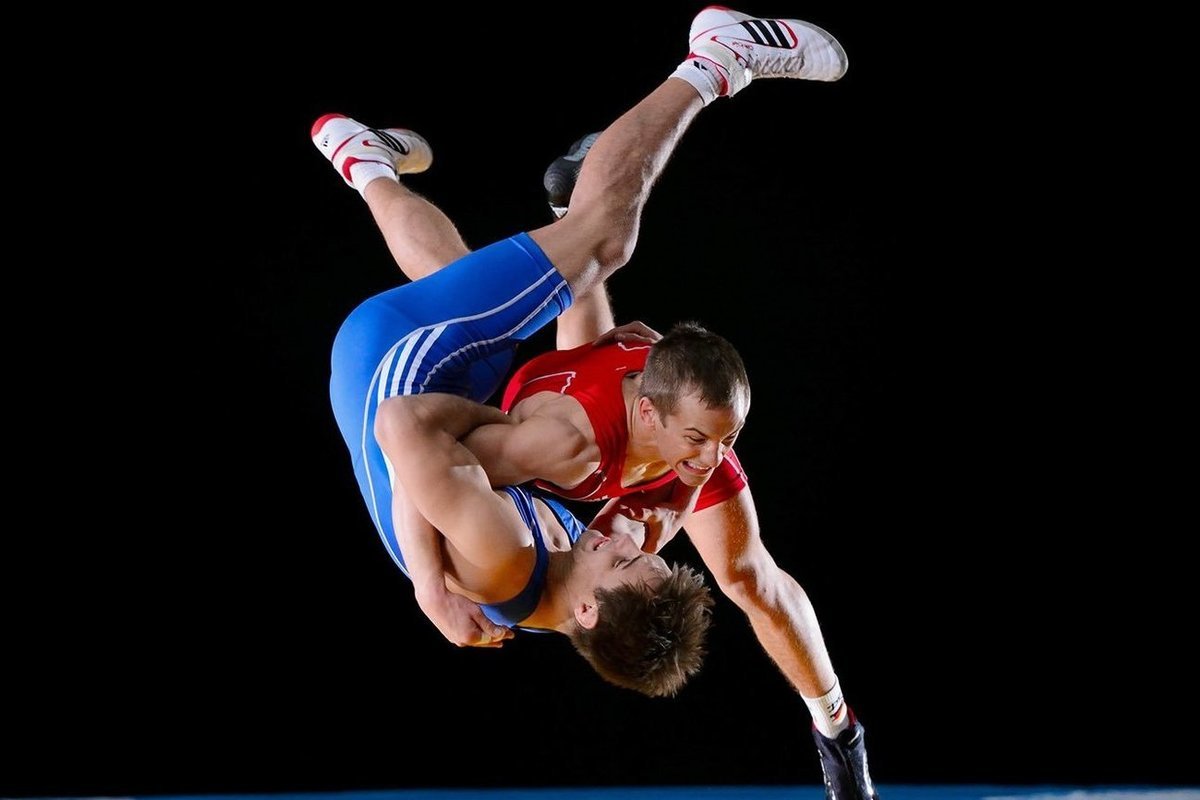Поединок по вольной и греко-римской борьбе